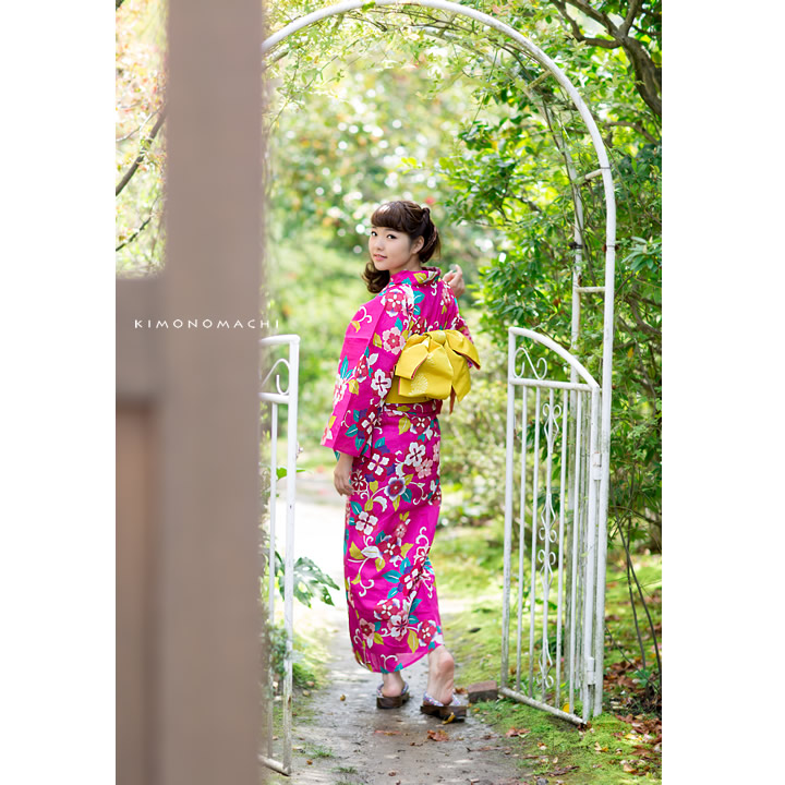 ピンク 唐花